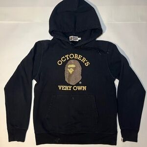 October's Very Own OVO & A Bathing Ape Hoodie Collab Unisex M